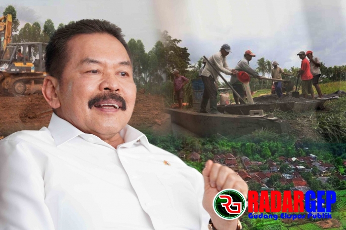 ST Burhanuddin Gelar Konferensi Pers Terkait Membangun Kesadaran Hukum dari Desa